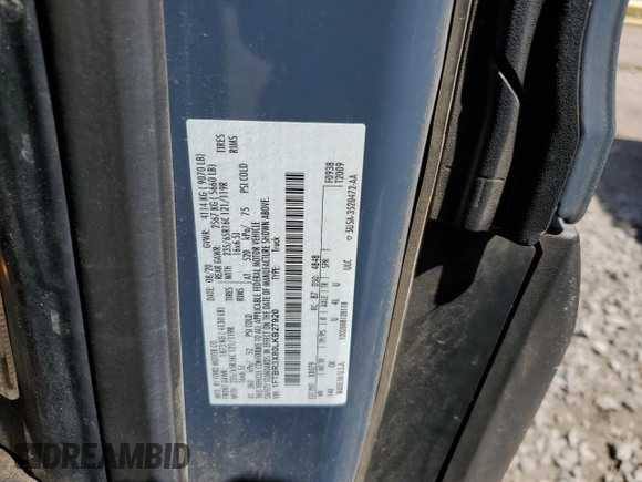 2020 Ford Transit Cargo with VIN 1FTBR3X80LKB27920, listed as a Copart auction lot 47181194 with 46,782 mi miles and Salvage Title. Bid and sale history available at DreamBid. Image 13.