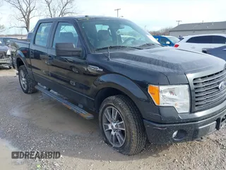 2014 Ford F-150 XL with VIN 1FTFW1EF2EKD90252, listed as a IAAI auction lot 41460388 with 153,491 mi miles. Bid and sale history available at carsss.com. Image 1.