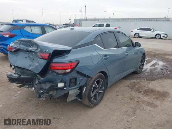 2024 Nissan Sentra SV с VIN 3N1AB8CV8RY362362, выставлен на аукционе IAAI как лот 41736221 с пробегом 9 529 миль миль и . История ставок и продаж доступна на DreamBid. Изображение 4.
