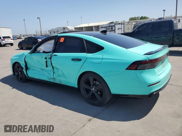 2023 Honda Accord Sport-L with VIN 1HGCY2F74PA024667, listed as a Copart auction lot 55311745 with Not provided miles and Salvage title. Bid and sale history available at DreamBid. Image 2.