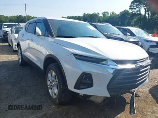 2021 Chevrolet Blazer LT with VIN 3GNKBBRA8MS566407, listed as a IAAI auction lot 42408853 with 77,139 mi miles and . Bid and sale history available at DreamBid. Image 1.