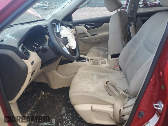2017 Nissan Rogue SL z VIN JN8AT2MV1HW251409, wystawiony jako Copart lot #41426175 z przebiegiem Nie podano mil oraz Szkoda całkowita • Salvage title. Historia ofert i sprzedaży dostępna na DreamBid. Obrazek 7.