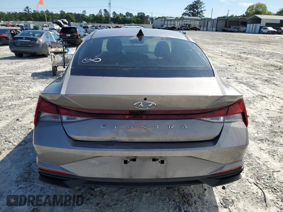 2021 Hyundai Elantra SEL z VIN KMHLS4AG8MU192997, wystawiony jako Copart lot #55511295 z przebiegiem 83 216 mil mil oraz Szkoda całkowita • Salvage title. Historia ofert i sprzedaży dostępna na DreamBid. Obrazek 6.