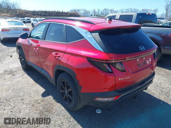 2022 Hyundai Tucson SEL z VIN 5NMJBCAE6NH157310, wystawiony jako IAAI lot #41938479 z przebiegiem 48 929 mil mil oraz . Historia ofert i sprzedaży dostępna na DreamBid. Obrazek 3.