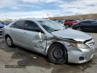 2011 Toyota Camry LE with VIN 4T1BF3EK0BU758317, listed as a Copart auction lot 48827724 with 117,705 mi miles and Salvage Title. Bid and sale history available at DreamBid. Image 4.