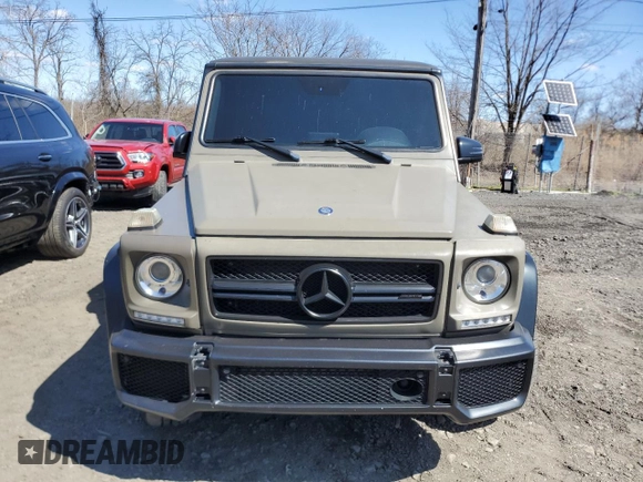 2017 Mercedes-Benz G-Class AMG G 63 with VIN WDCYC7DF5HX273627, listed as a Copart auction lot 52704505 with 57,631 mi miles and Salvage Title. Bid and sale history available at carsss.com. Image 5.