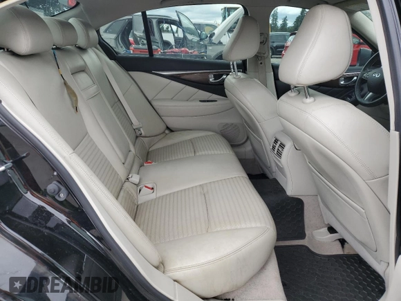 2016 Infiniti Q50 Red Sport 400 with VIN JN1FV7AR3GM451365, listed as a Copart auction lot 62960125 with 87,833 mi miles and Salvage title. Bid and sale history available at DreamBid. Image 10.