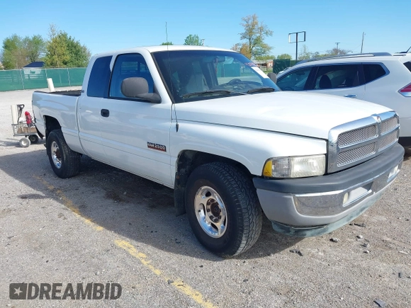 2001 Dodge Ram 2500 with VIN 3B7KC23651G740703, listed as a IAAI auction lot 42083881 with 204,642 mi miles. Bid and sale history available at carsss.com. Image 1.