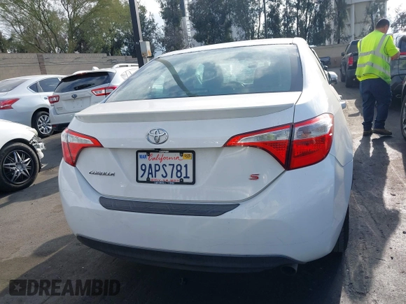 2016 Toyota Corolla L with VIN 5YFBURHE4GP367808, listed as a IAAI auction lot 41893231 with 156,999 mi miles and . Bid and sale history available at DreamBid. Image 16.