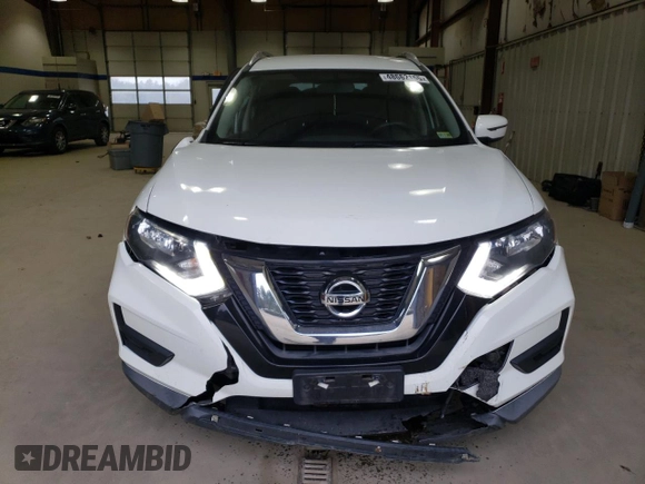 2017 Nissan Rogue SV with VIN KNMAT2MT5HP548171, listed as a Copart auction lot 48662155 with 125,748 mi miles and Salvage Title. Bid and sale history available at carsss.com. Image 5.
