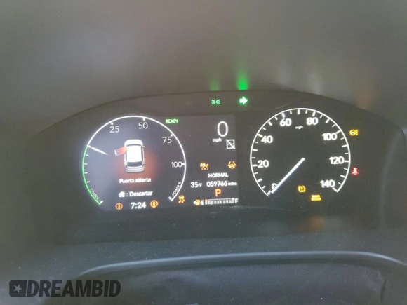 2023 Honda CR-V Sport with VIN 7FARS6H53PE039721, listed as a Copart auction lot 83942654 with 59,766 mi miles and Salvage Title. Bid and sale history available at DreamBid. Image 9.