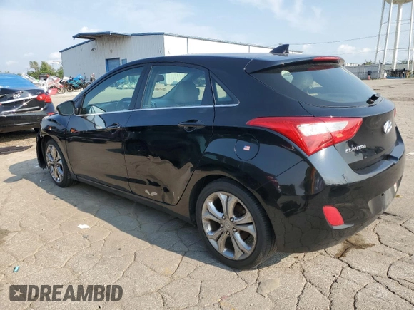 2013 Hyundai Elantra GT with VIN KMHD35LE5DU112672, listed as a Copart auction lot 69005444 with 214,370 mi miles and Salvage Title. Bid and sale history available at carsss.com. Image 2.