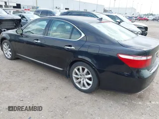 2008 Lexus LS 460 with VIN JTHBL46FX85054924, listed as a IAAI auction lot 42161278 with 1 mi miles. Bid and sale history available at carsss.com. Image 3.