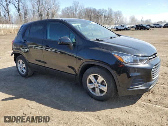 2020 Chevrolet Trax LS with VIN KL7CJKSB0LB090177, listed as a Copart auction lot 50794205 with 60,255 mi miles and Salvage Title. Bid and sale history available at carsss.com. Image 4.