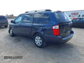 2007 Kia Sedona EX with VIN KNDMB233276191439, listed as a IAAI auction lot 41829259 with 146,147 mi miles. Bid and sale history available at carsss.com. Image 3.