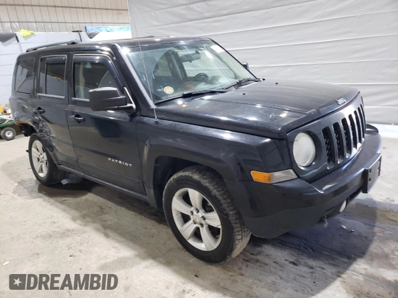 2012 Jeep Patriot Latitude with VIN 1C4NJRFBXCD705918, listed as a Copart auction lot 48132875 with 171,345 mi miles and Salvage Title. Bid and sale history available at carsss.com. Image 4.