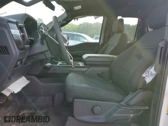 2023 Ford F-150 XL with VIN 1FTEX1EP8PKF69707, listed as a Copart auction lot 53138065 with 18,816 mi miles and Salvage title. Bid and sale history available at DreamBid. Image 7.