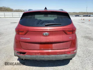 2017 Kia Sportage EX with VIN KNDPNCAC8H7215672, listed as a Copart auction lot 50593845 with 96,665 mi miles and Salvage title. Bid and sale history available at DreamBid. Image 6.
