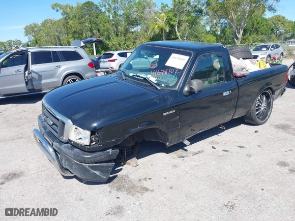 2004 Ford Ranger XL with VIN 1FTYR10D24PA75247, listed as a IAAI auction lot 41678102 with 331,925 mi miles. Bid and sale history available at carsss.com. Image 17.