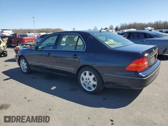 2003 Lexus LS 430 with VIN JTHBN30F330100550, listed as a Copart auction lot 49772375 with 67,928 mi miles and Salvage Title. Bid and sale history available at DreamBid. Image 2.