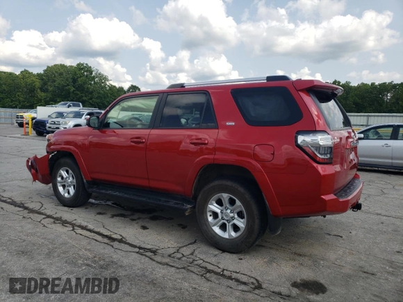2023 Toyota 4Runner SR5 with VIN JTEMU5JR9P6164298, listed as a Copart auction lot 59108595 with 40,871 mi miles and Salvage title. Bid and sale history available at DreamBid. Image 2.