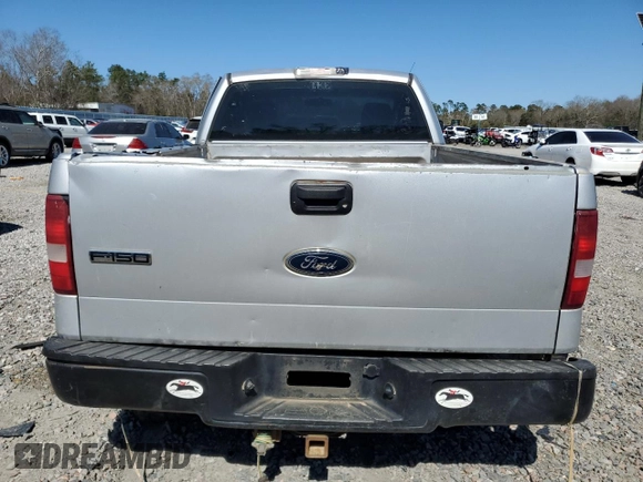 2005 Ford F-150 XL with VIN 1FTRF12275NB94238, listed as a Copart auction lot 49893695 with 283,085 mi miles and Salvage title. Bid and sale history available at DreamBid. Image 6.