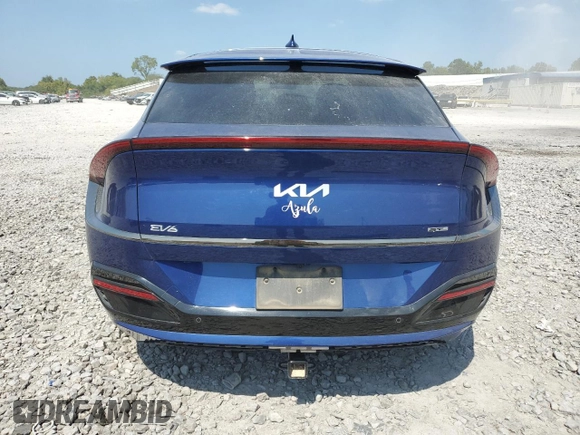 2022 Kia EV6 GT-Line with VIN KNDC44LA5N5060234, listed as a Copart auction lot 68390404 with 34,365 mi miles and Salvage Title. Bid and sale history available at carsss.com. Image 6.