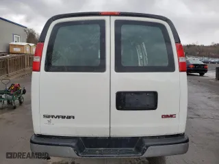 2017 GMC Savana Cargo Van with VIN 1GTW7AFF5H1143359, listed as a Copart auction lot 53189835 with 114,245 mi miles and Salvage Title. Bid and sale history available at carsss.com. Image 6.