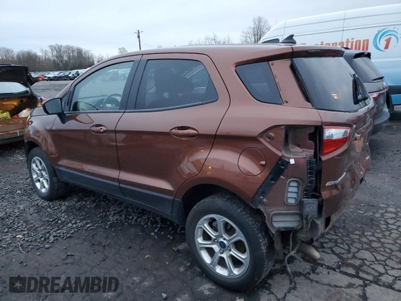 2019 Ford EcoSport SE with VIN MAJ6S3GL8KC307851, listed as a Copart auction lot 86219334 with 81,188 mi miles and Salvage Title. Bid and sale history available at carsss.com. Image 2.