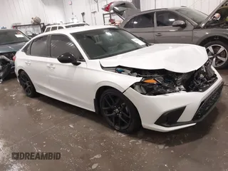 2022 Honda Civic Sport z VIN 2HGFE2F56NH581471, wystawiony jako IAAI lot #41742834 z przebiegiem 17 386 mil mil oraz . Historia ofert i sprzedaży dostępna na DreamBid. Obrazek 1.