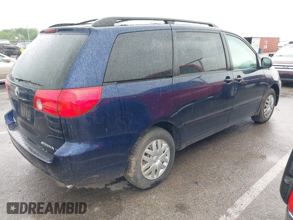 2007 Toyota Sienna CE with VIN 5TDZK23C17S048858, listed as a IAAI auction lot 42250373 with 130,025 mi miles and . Bid and sale history available at DreamBid. Image 4.