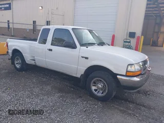 1999 Ford Ranger XL with VIN 1FTYR14V3XTB16063, listed as a IAAI auction lot 42816155 with 81,554 mi miles and . Bid and sale history available at DreamBid. Image 1.