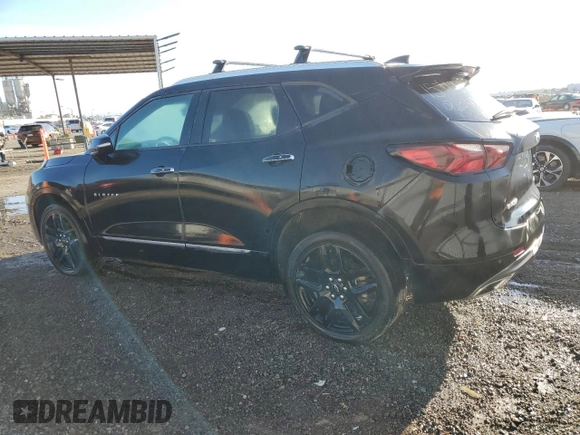 2020 Chevrolet Blazer Premier z VIN 3GNKBFRS0LS634858, wystawiony jako Copart lot #77987524 z przebiegiem 24 951 mil mil oraz Szkoda całkowita • Salvage title. Historia ofert i sprzedaży dostępna na DreamBid. Obrazek 2.