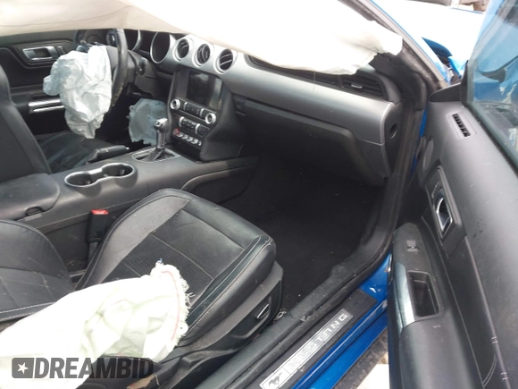 2019 Ford Mustang EcoBoost with VIN 1FA6P8TH4K5132924, listed as a IAAI auction lot 41510890 with 96,361 mi miles and . Bid and sale history available at carsss.com. Image 5.