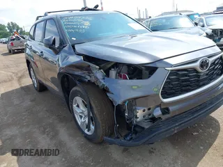 2023 Toyota Highlander L with VIN 5TDKDRAH8PS019733, listed as a IAAI auction lot 42459336 with 11,278 mi miles and . Bid and sale history available at DreamBid. Image 6.