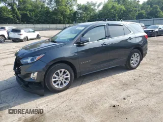 2019 Chevrolet Equinox LT z VIN 3GNAXUEV4KS681181, wystawiony jako Copart lot #64024215 z przebiegiem 28 183 mil mil oraz Szkoda całkowita • Salvage title. Historia ofert i sprzedaży dostępna na DreamBid. Obrazek 1.