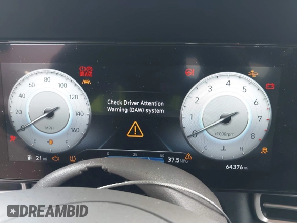 2023 Hyundai Elantra SEL with VIN 5NPLS4AG9PH099652, listed as a IAAI auction lot 42043340 with 64,376 mi miles and . Bid and sale history available at DreamBid. Image 7.