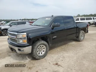 2014 Chevrolet Silverado 1500 LT with VIN 3GCUKRECXEG385363, listed as a Copart auction lot 47296355 with 157,184 mi miles and Clean Title. Bid and sale history available at DreamBid. Image 1.