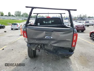 2019 Ford Ranger XL with VIN 1FTER4FHXKLA71059, listed as a Copart auction lot 57252615 with 109,351 mi miles and Salvage title. Bid and sale history available at DreamBid. Image 6.
