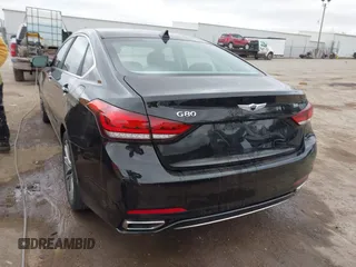2019 Genesis G80 3.8L with VIN KMHGN4JE3KU286631, listed as a IAAI auction lot 41796968 with 25,230 mi miles and . Bid and sale history available at DreamBid. Image 16.