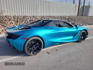 2019 McLaren 720S z VIN SBM14FCA6KW003735, wystawiony jako Copart lot #62092581 z przebiegiem 3344 mil mil oraz . Historia ofert i sprzedaży dostępna na DreamBid. Obrazek 4.