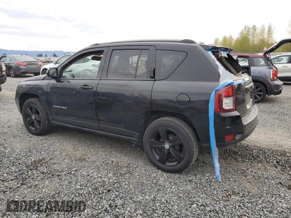 2017 Jeep Compass Sport with VIN 1C4NJCBA7HD123955, listed as a Copart auction lot 52464515 with 118,193 mi miles and Clean Title. Bid and sale history available at carsss.com. Image 2.