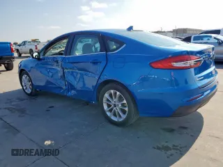 2020 Ford Fusion SE with VIN 3FA6P0HD5LR168627, listed as a Copart auction lot 59613065 with 36,537 mi miles and Salvage title. Bid and sale history available at DreamBid. Image 2.