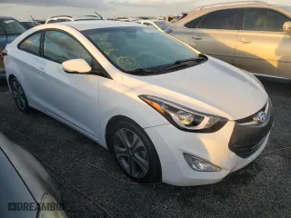 2014 Hyundai Elantra Coupe with VIN KMHDH6AH2EU028427, listed as a Copart auction lot 75178324 with 120,204 mi miles and Non Repairable. Bid and sale history available at carsss.com. Image 4.