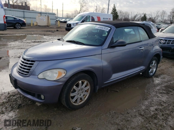 2007 Chrysler PT Cruiser with VIN 3C3JY45X67T594881, listed as a Copart auction lot 49882835 with 168,507 mi miles and Clean Title. Bid and sale history available at carsss.com. Image 1.