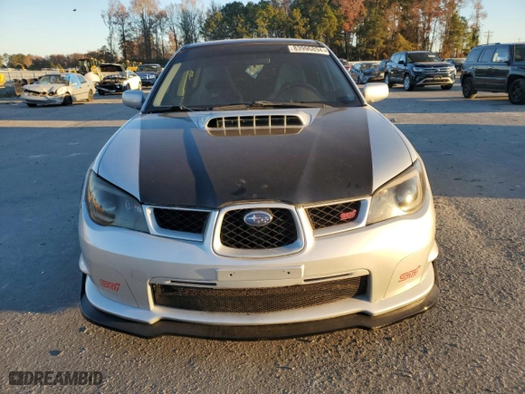 2007 Subaru Impreza Sedan WRX STI with VIN JF1GD76657L522211, listed as a Copart auction lot 83996894 with 76,998 mi miles and Clean Title. Bid and sale history available at carsss.com. Image 5.