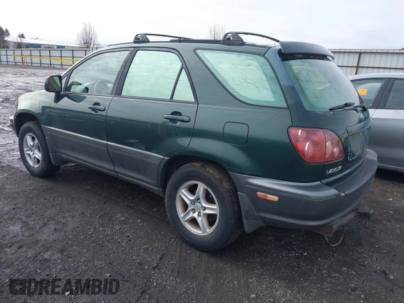 1999 Lexus RX 300 Luxury SUV with VIN JT6HF10U9X0026530, listed as a IAAI auction lot 41640794 with 256,498 mi miles. Bid and sale history available at carsss.com. Image 3.