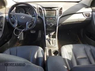 2013 Hyundai Elantra GT w/Blue Int with VIN KMHD35LE8DU048353, listed as a Copart auction lot 73672804 with 79,479 mi miles and Salvage Title. Bid and sale history available at carsss.com. Image 8.