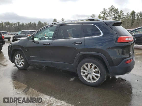2015 Jeep Cherokee Limited z VIN 1C4PJMDS6FW729656, wystawiony jako Copart lot #52825715 z przebiegiem 105 251 mil mil oraz Szkoda całkowita • Salvage title. Historia ofert i sprzedaży dostępna na DreamBid. Obrazek 2.