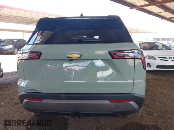 2025 Chevrolet Equinox FWD LT with VIN 3GNAXHEG8SL124888, listed as a IAAI auction lot 42392870 with 6,733 mi miles and . Bid and sale history available at DreamBid. Image 17.